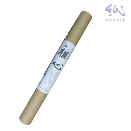 雅心 552-B [機械漉き]紗漉 小判白麻紙 中厚口 ﾄﾞｰｻ