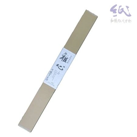 石川和紙　591-A　雅心 591-A[機械漉き] 麻紙 未晒 特厚口 生（2枚入）　　
