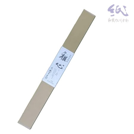 雅心 592-B[機械漉き] 麻紙 未晒 特厚口 ﾄﾞｰｻ(2枚入)