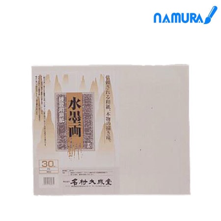 因州和紙　ﾅﾑﾗ 水墨画用 麻 紙（土ﾗﾍﾞﾙ)  F-6　水墨画用 麻 紙（土ﾗﾍﾞﾙ)  F-6　　