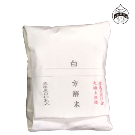 上羽  水晶末   500g   白