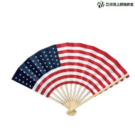 国旗扇子　アメリカ