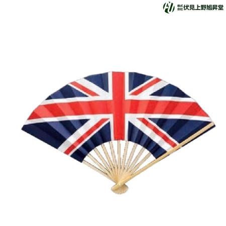 国旗扇子　イギリス