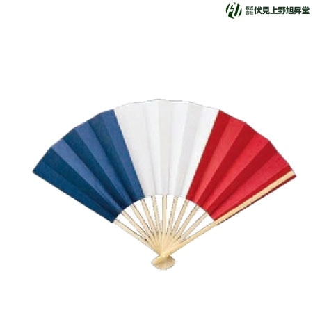 国旗扇子　フランス