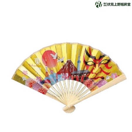 ミニ飾り扇子　東京