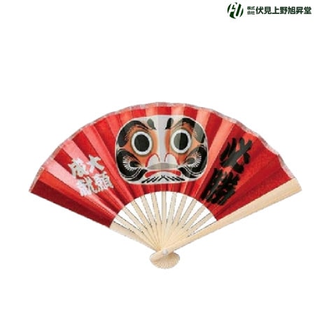 ミニ飾り扇子 必勝達磨 | うちわ/扇子 | 書画専門店 ふみうさぎ