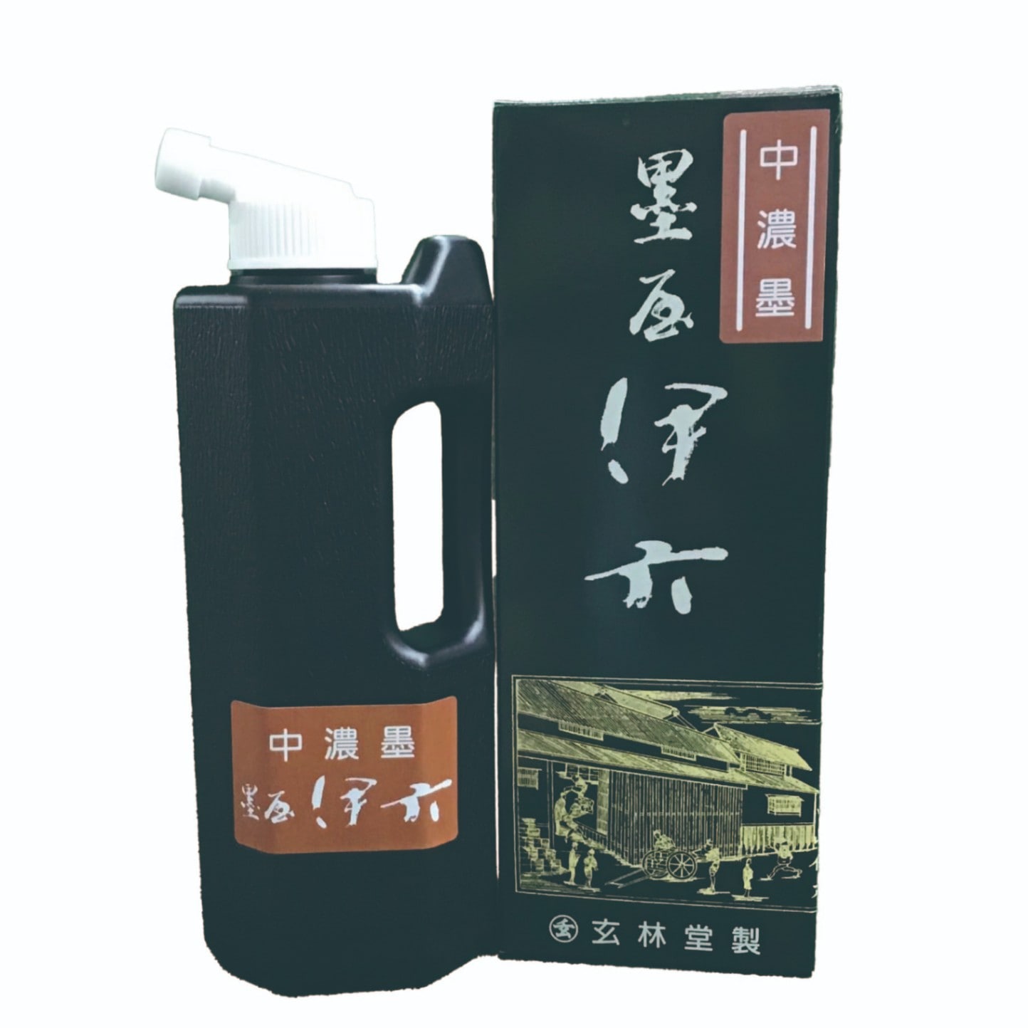 中濃度　伊六＜作品用墨液＞500ml