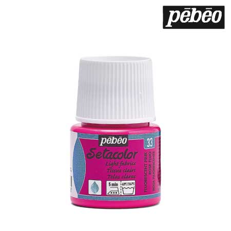 329033　セタカラー透明蛍光色　３３フルセントピンク　４５ｍｌ　　