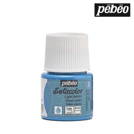 329035　セタカラー透明蛍光色　３５フルセントブルー　４５ｍｌ　　