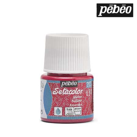 329203　セタカラー透明色　グリッター　　２０３ルビー　４５ｍｌ　　