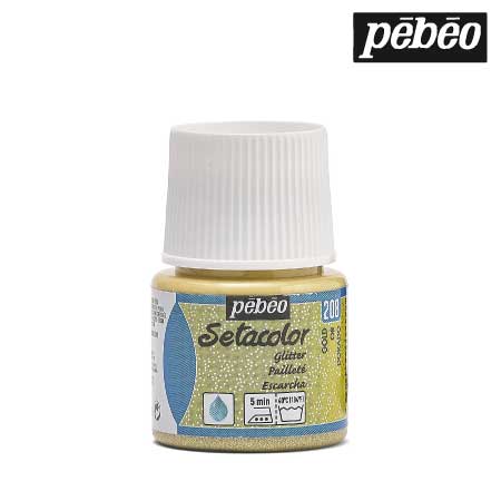 329208　セタカラー透明色　グリッター　　２０８ゴールド　４５ｍｌ　　