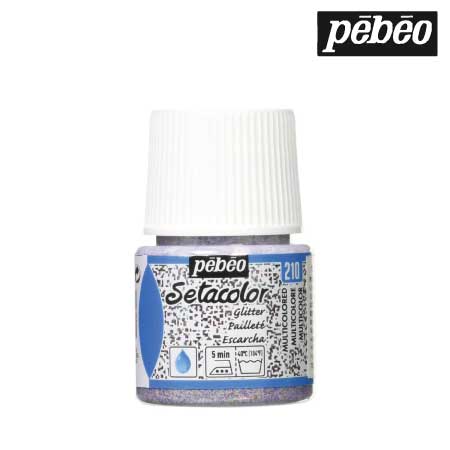 329210　セタカラー透明色　グリッター　　２１０マルチグリッター　４５ｍｌ　　