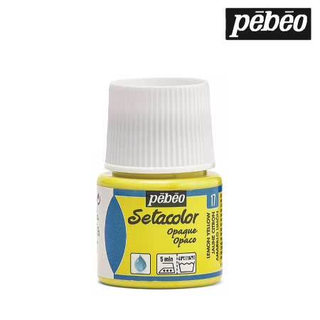 295017　セタカラー不透明色　１７レモンイエロー　４５ｍｌ　　