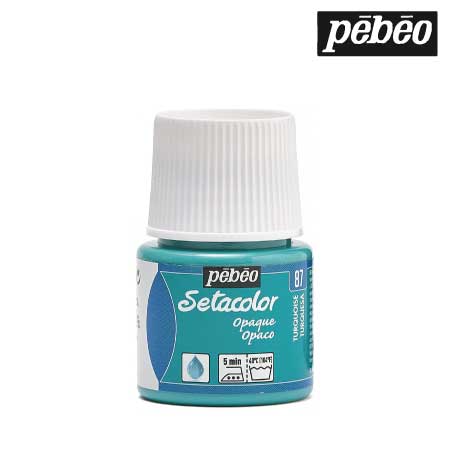 295087　セタカラー不透明色　８７ターコイズ　４５ｍｌ　　