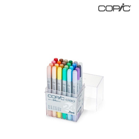 Too　コピック　チャオ　２４色セット　Ａ　　　　