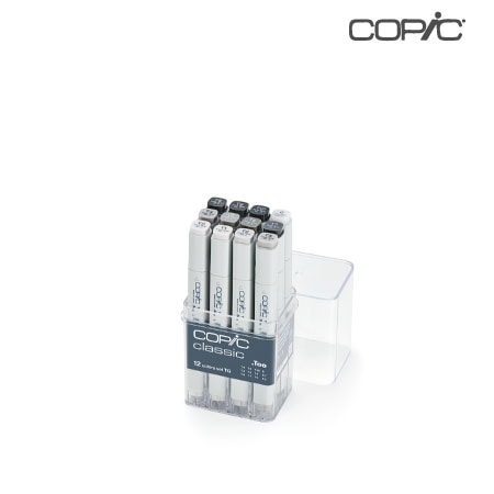 Too　コピック　クラシック１２色TGセット　　　　