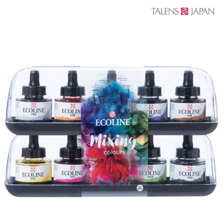 T1125-9902　エコライン10色セット　　30ml　　