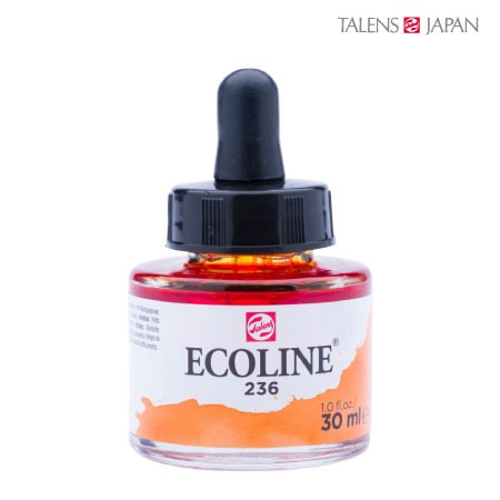 T1125-2361　エコライン3本セット　　ライトオレンジ　30ml　　