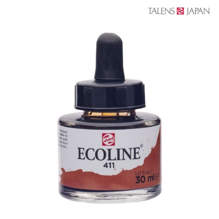 T1125-4111　エコライン3本セット　　バーントシェンナ　30ml　　