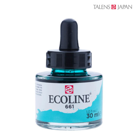 T1125-6611　エコライン3本セット　　ターコイズグリーン　30ml　　