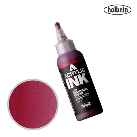 AI801　アクリリックインク　　キナクリドン クリムソン　　　