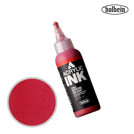 AI808　アクリリックインク　　ナフトール レッド ディープ　　　