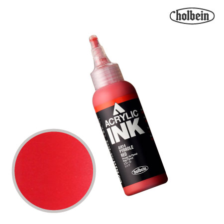 AI814　アクリリックインク　　ピロ－ル レッド　　　