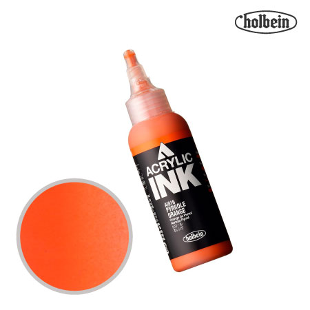 AI816 　アクリリックインク　　ピロール オレンジ　　　