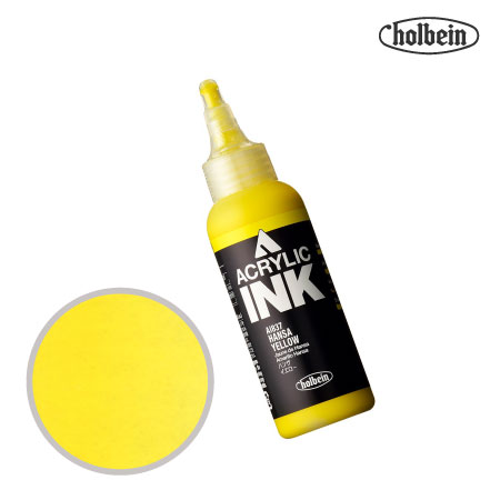 AI837　アクリリックインク　　ハンザ イエロー　　　