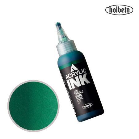 AI851　アクリリックインク　　フタロ グリーン　　　