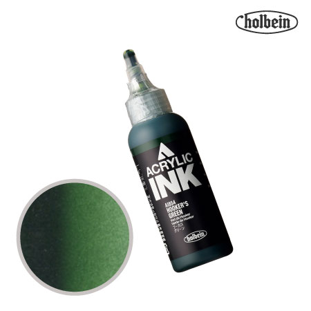 AI854　アクリリックインク　　フーカス グリーン　　　