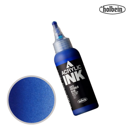 AI872　アクリリックインク　　フタロ ブルー　　　