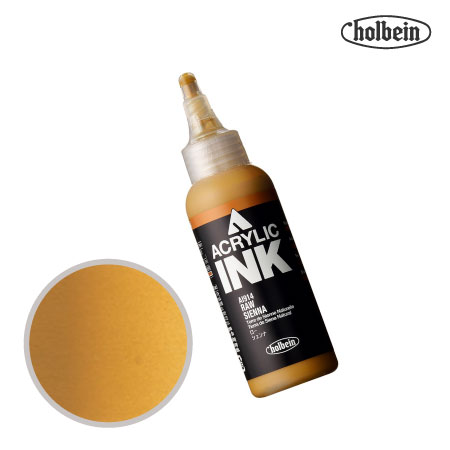 AI914　アクリリックインク　　ロー シェンナ　　　