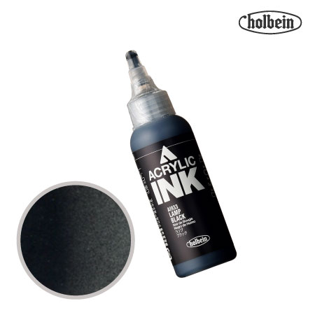 AI933　アクリリックインク　　ランプ ブラック　　　