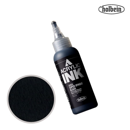 AI934　アクリリックインク　　スーパー オペーク ブラック　　　