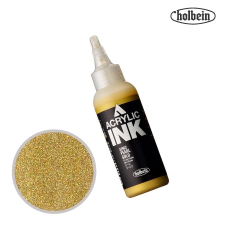 AI962　アクリリックインク　　パール ゴールド　　　