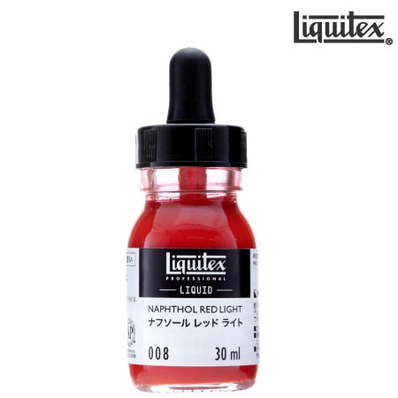 8　リキテックスリキッド　　ナフソールレッドライト　30ml　　