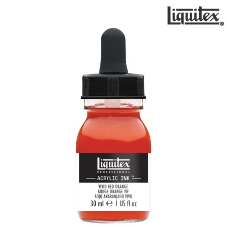 17　リキテックスリキッド　　ビビッドレッドオレンジ　30ml　　