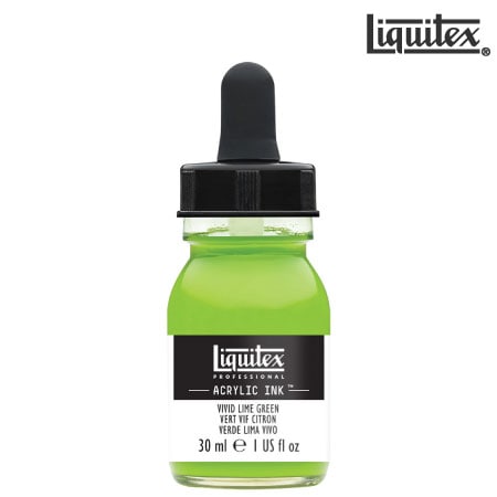 24　リキテックスリキッド　　ビビッドライムグリーン　30ml　　