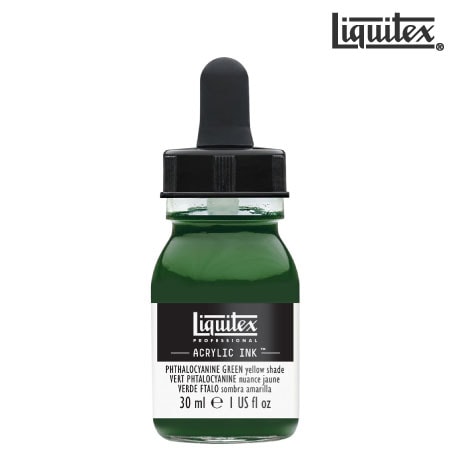 134　リキテックスリキッド　　フタロシアニングリーン（イエローシェード）　30ml　　