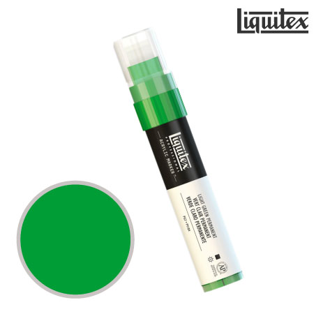 0810 027 　リキテックスマーカースリム　　パーマネントグリーンライト　　　