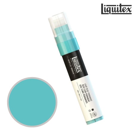 0810 035 　リキテックスマーカースリム　　パーマネントライトブルー　　　