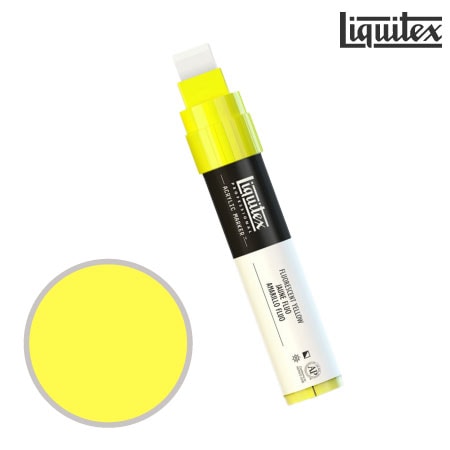 0810 094 　リキテックスマーカースリム　　蛍光イエロー　　　