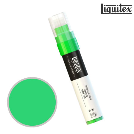 0810 095 　リキテックスマーカースリム　　蛍光グリーン　　　