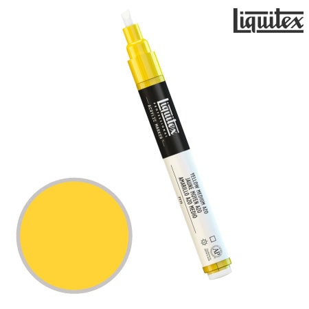 8599 020 　リキテックスマーカーワイド　　イエローミディアムアゾ　　　