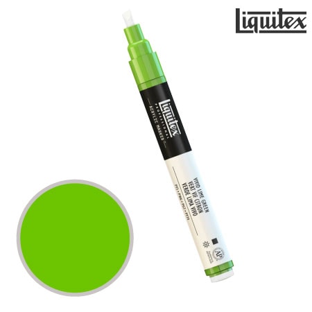 8599 024 　リキテックスマーカーワイド　　ビビットライムグリーン　　　
