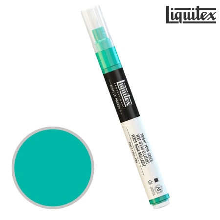 8599 033 　リキテックスマーカーワイド　　ブライトアクアグリーン　　　