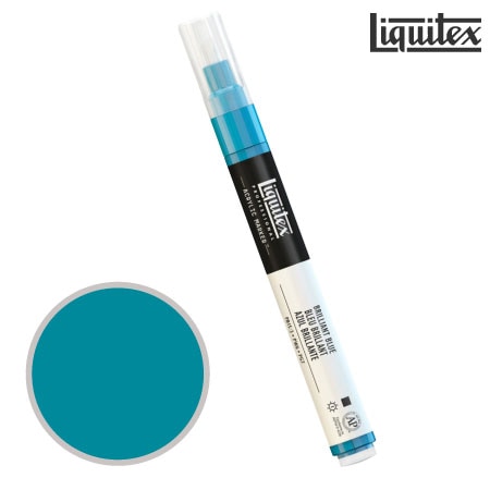 8599 036 　リキテックスマーカーワイド　　ブリリアントブルー　　　