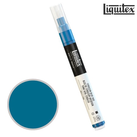 8599 038 　リキテックスマーカーワイド　　セルリアンブルーヒュー　　　