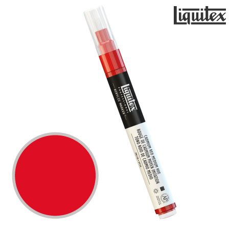 8599 073 　リキテックスマーカーワイド　　ピュアレッド　　　